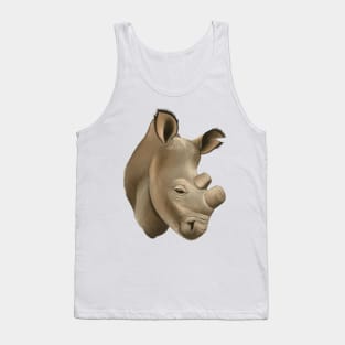 White Rhino Tank Top